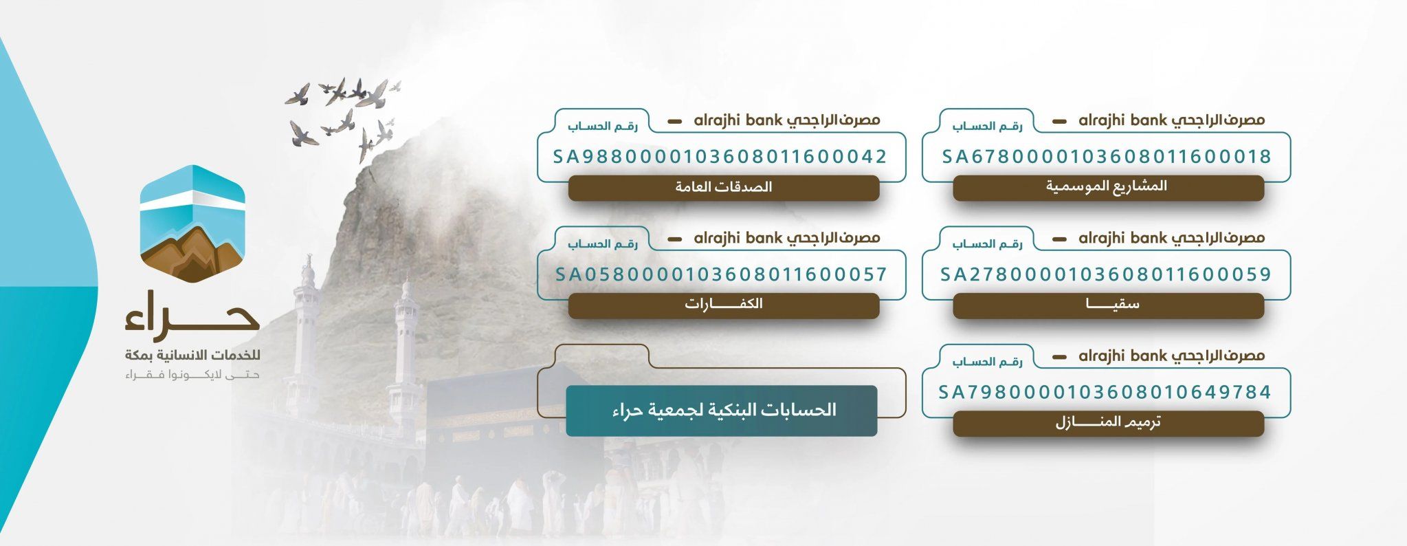 جمعية حراء للخدمات الإنسانية بمكة المكرمة